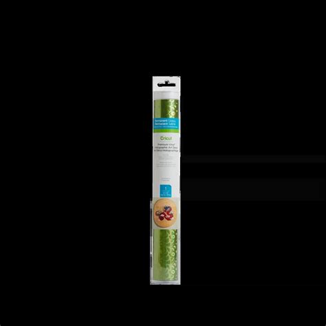 Cricut Premium Vinyl Holo Art Deco Lemongrass 30.5 cm x 122 cm; 1 roll 12" x 48" (30.5 cm x 122 cm); Recommended for indoor use; Lies flat without tunneling or bubbling for a perfect cut; Easy to weed, effortless to apply for a sparkly holographic effect